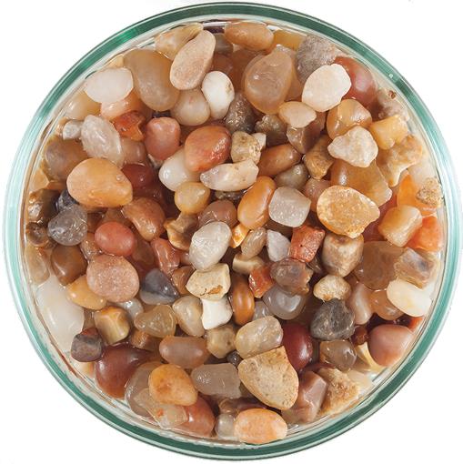 CaribSea Natural Essentials Freshwater Gravel Gemstone Creek 1/8-1/4" 20lb