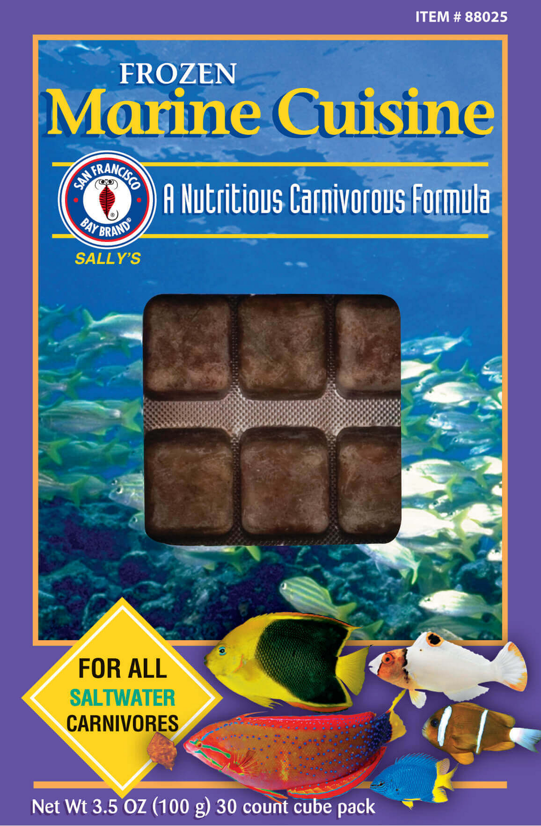 San Francisco Bay Brand - Frozen Food - Marine Cuisine 3.5oz Cubes