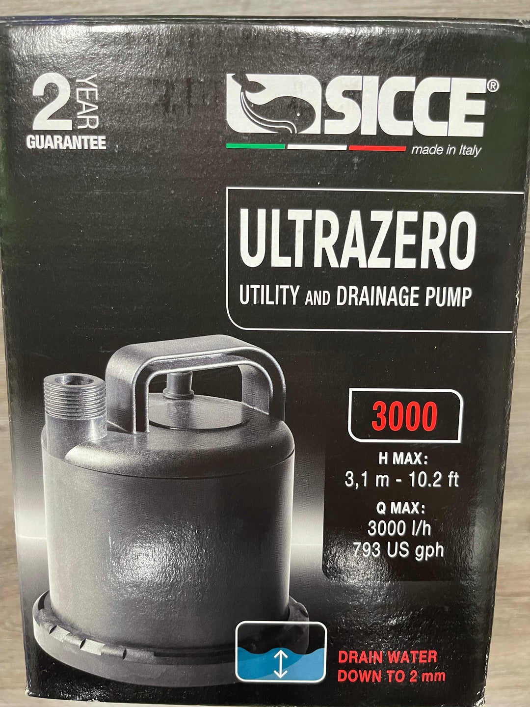 SICCE - Ultra Zero Utility and Drainage Pump