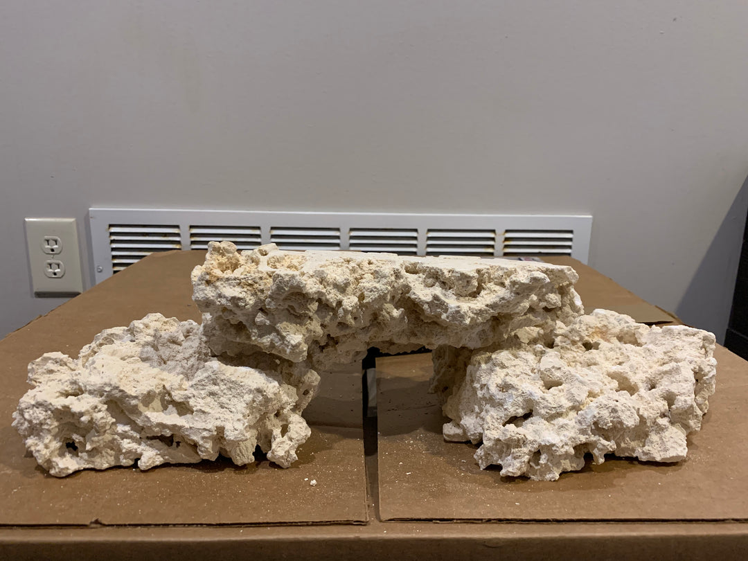 Dry Base Shelf Rock,  - Whitlyn Aquatics - Live Coral