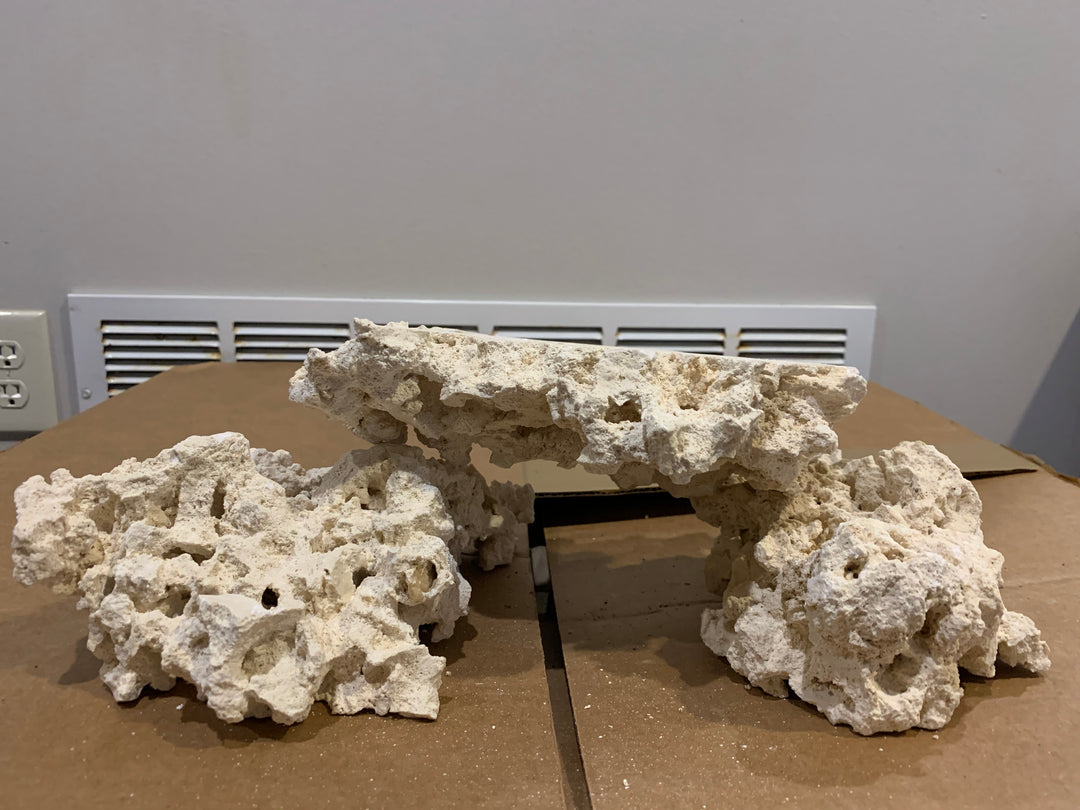 Dry Base Shelf Rock,  - Whitlyn Aquatics - Live Coral