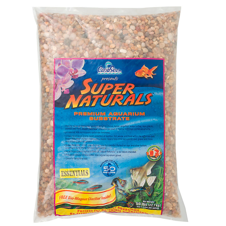 CaribSea Super Natural Essentials Freshwater Gravel Jelly Beans 1/4" 20lb