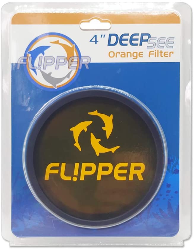 Flipper DeepSee Orange Filter 3" 4" 5"