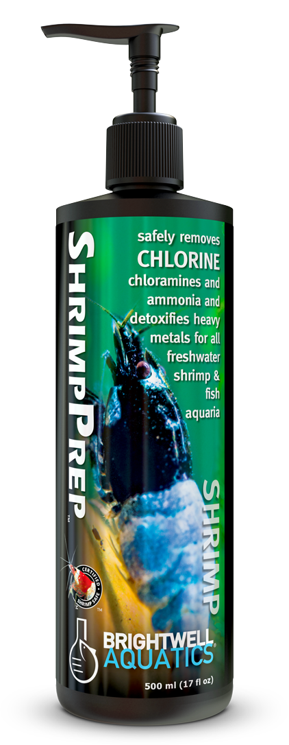 Brightwell - ShrimpPrep - Remove Chlorine, Ammonia for Freshwater Aquaria