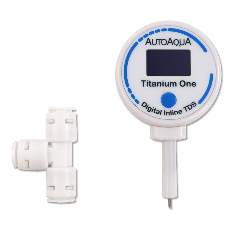 AutoAqua Inline Digital TDS Meter - Titanium One