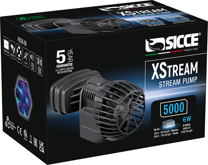 SICCE - XStream Wave Pump Powerhead - 3500, 5000, 8000